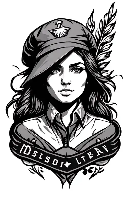 Resilience Symbol Female Veteran