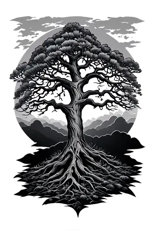 Tree And Bible Verse