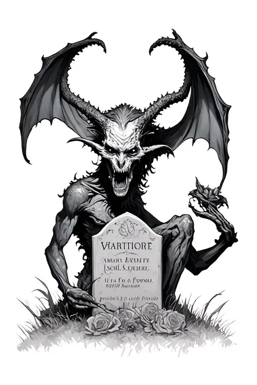 Demon In A Cemetery