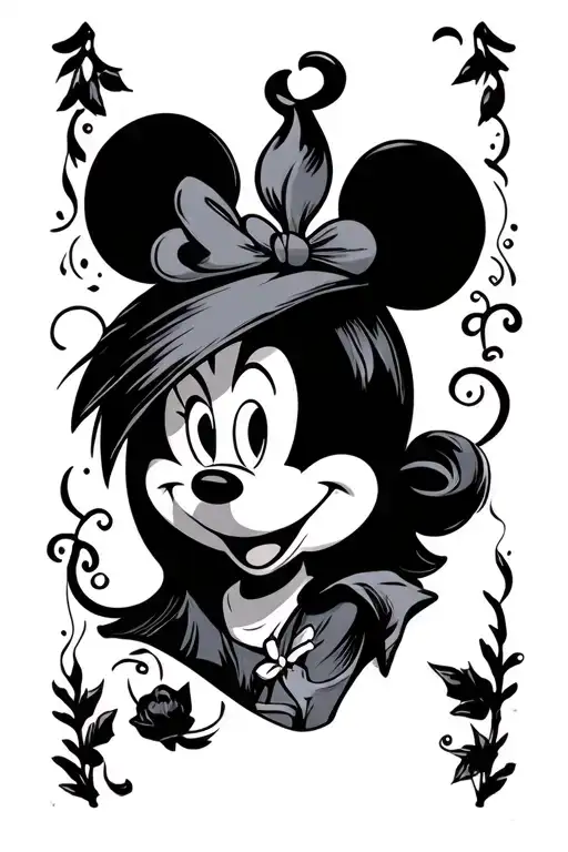 Minimalist Disney Left Arm Cuff