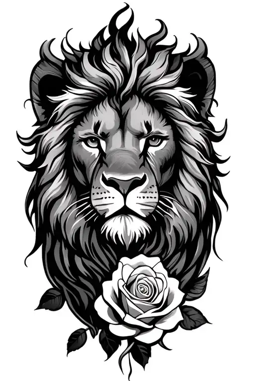 Roses Lion Strength