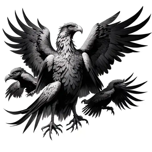 Phoenix Surrounded By Vultures