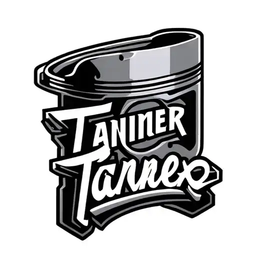 Car Piston And The Lettering Tanner