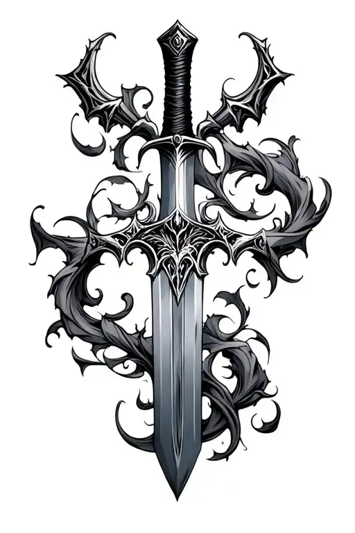 Gothic Fine Line Sword