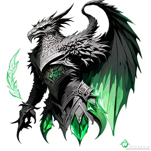 The Emerald Herald From Dark Souls 2