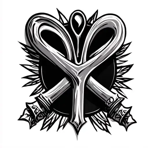 Crook With An Ankh Inside