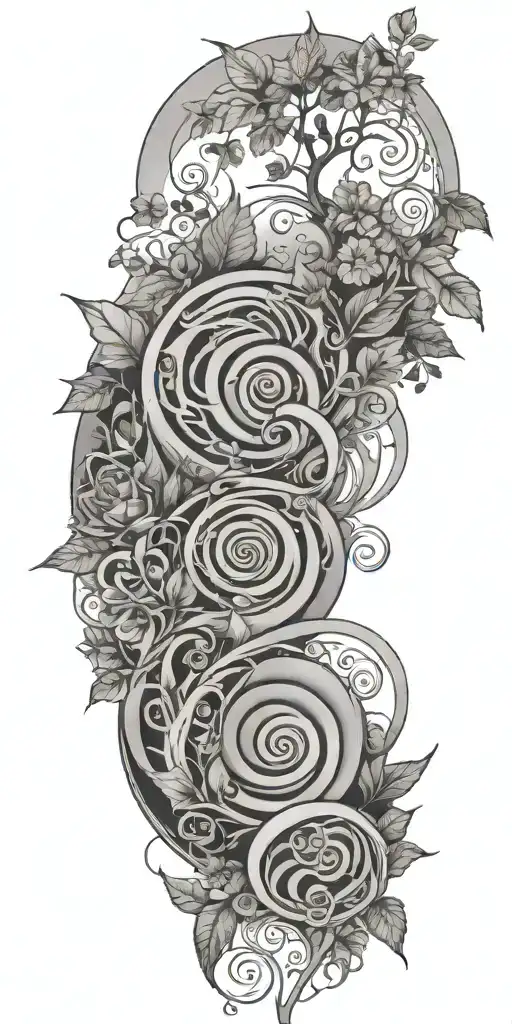 Plants And Trees Spiraling