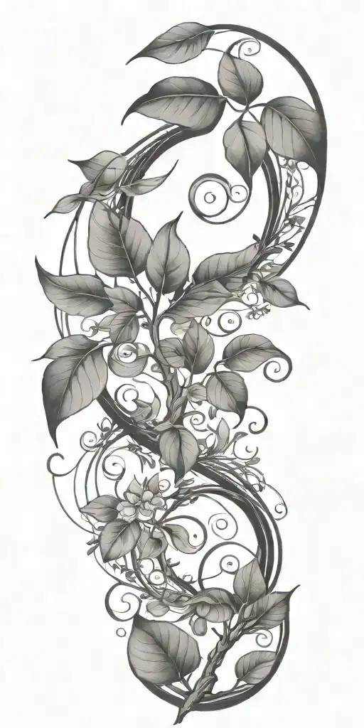 Plants And Trees Spiraling