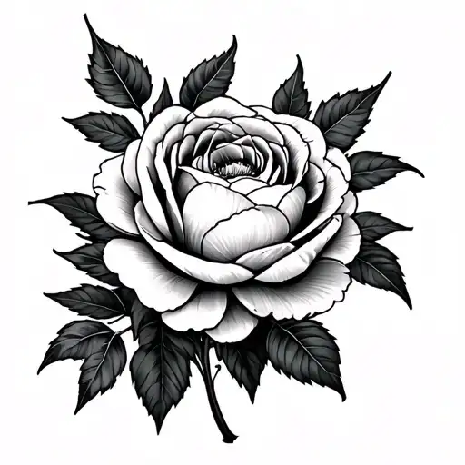 Witch Rose Peonies Flower