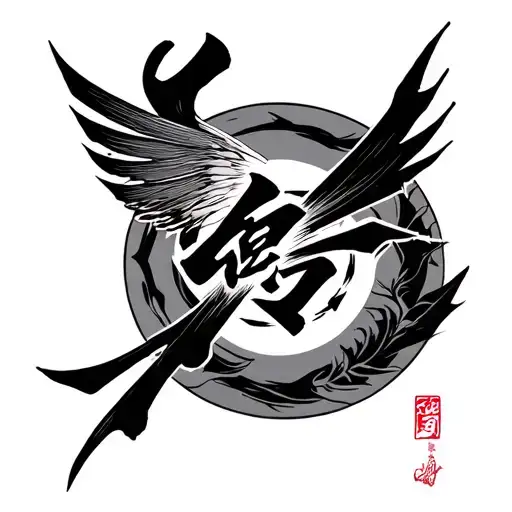 Angle With Japanse Kaizen Symbol