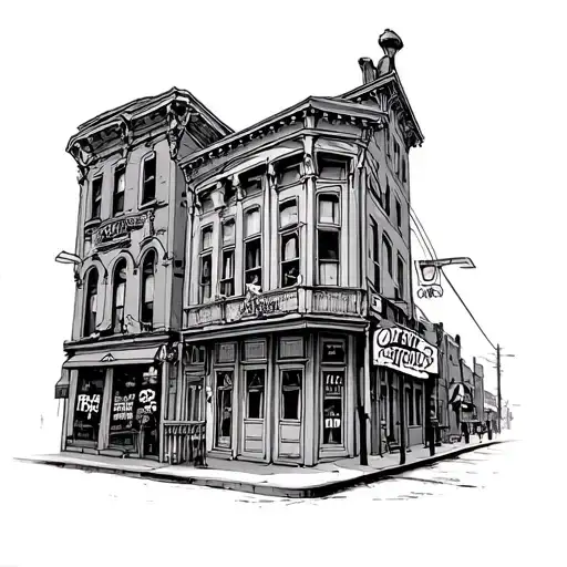 Mike Pisces New Orleans Street Scene