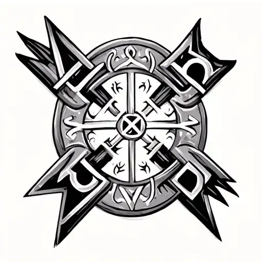 Real Nordic Runes Symbolizing