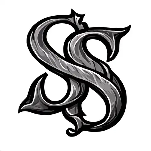 Initials Of My Children Silas And Shania