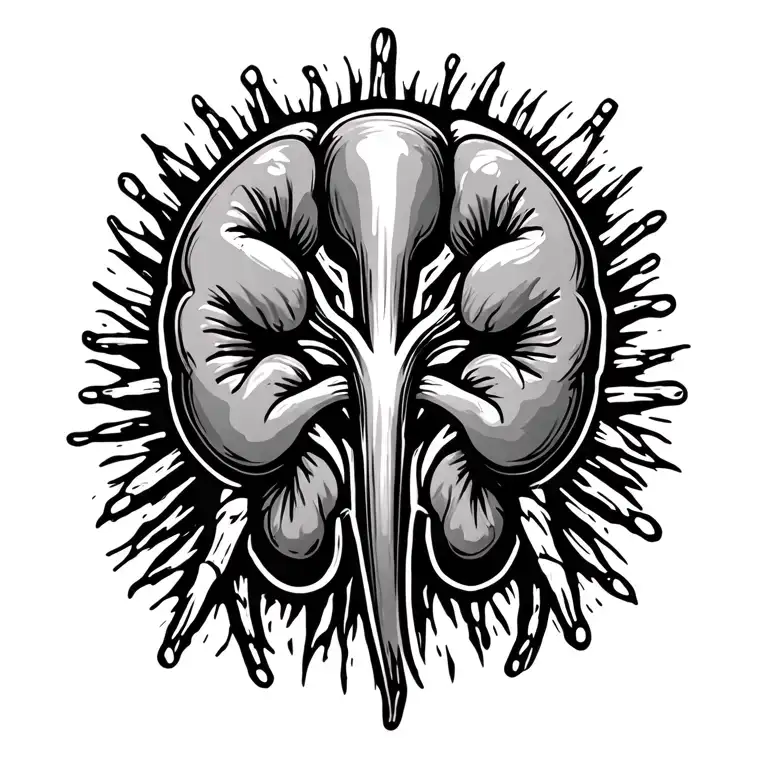 Kidney Cancer Symbol