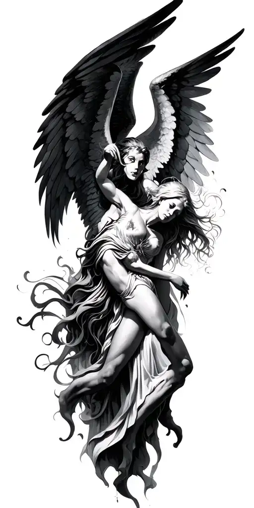 Clash Between Angels And Demons