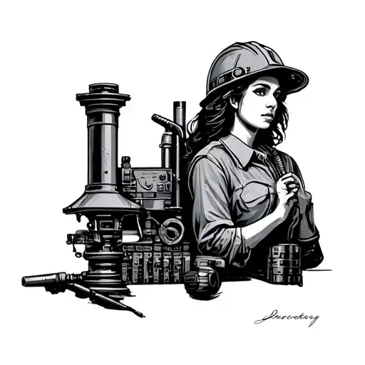Civil Engineer For Women Mini
