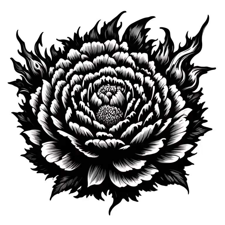 Sagittarius Sign Carnation Flower Fire Archer