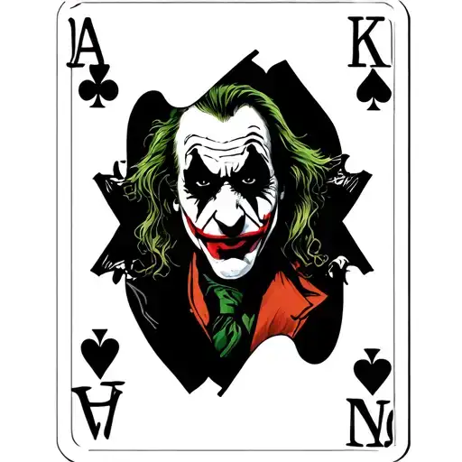 Joker Playing Card Why So Serious