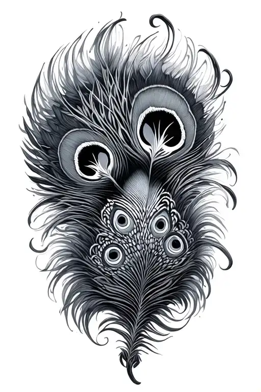 Infini Plume Paon Date