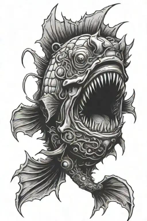 Sea Creature Angler Fish