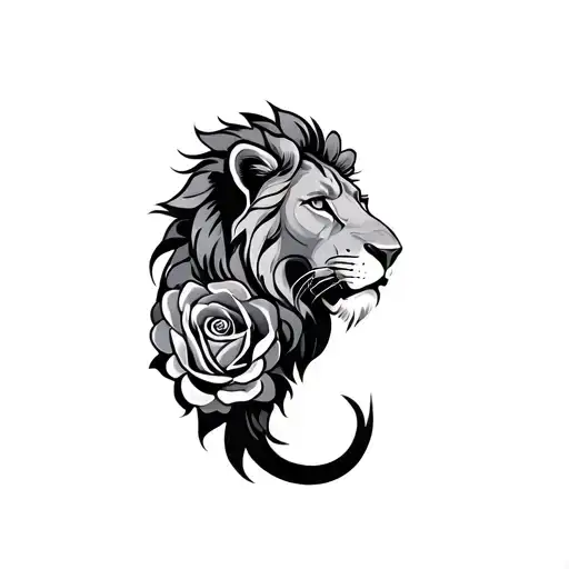 Roses Lion Strength