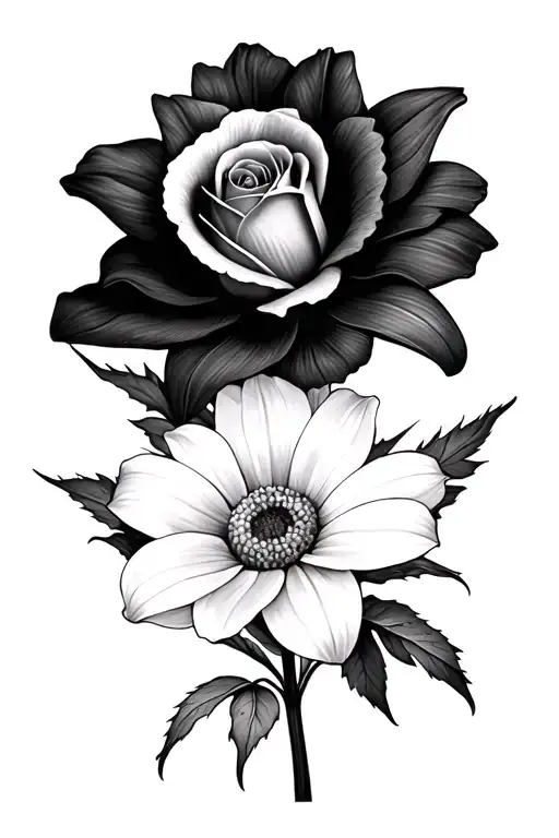 Daisy Rose Lily Daffodil Flowers