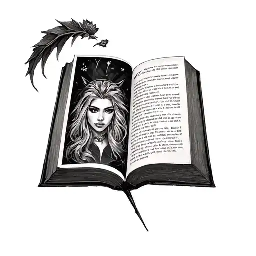 Tattoo Based On A Book By Harley Laroux