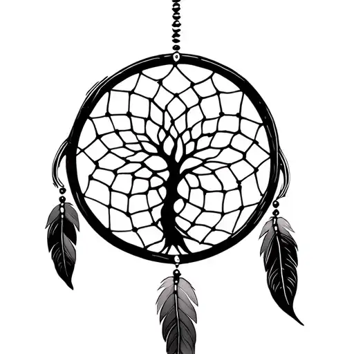 Dream Catcher With Tree