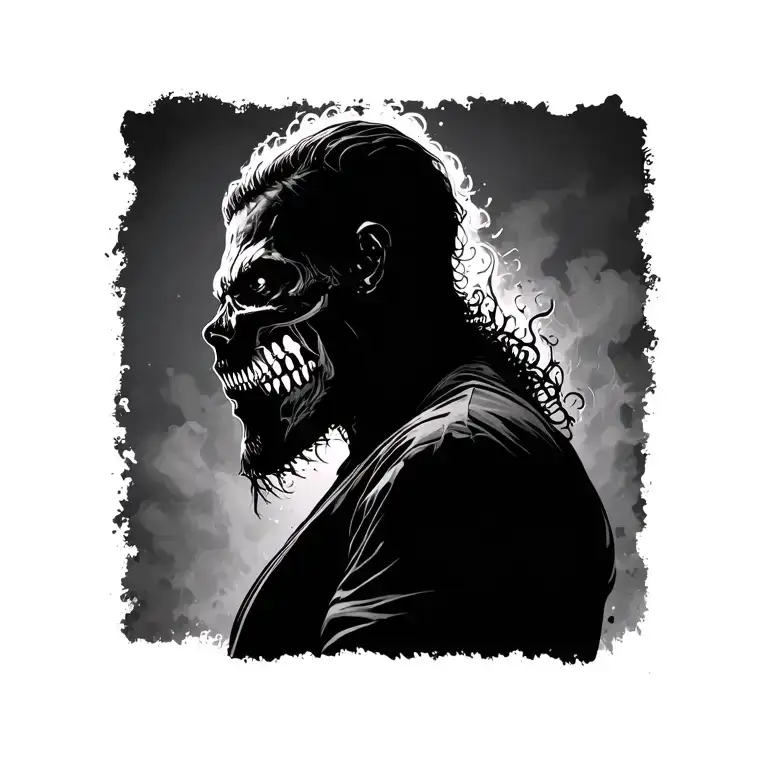 Kidney Cancer Survivor Silhouette Emerging