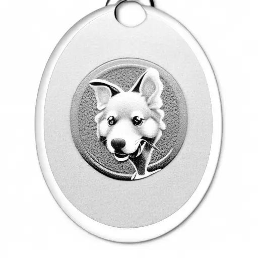 Golf Dog Tags Tulips