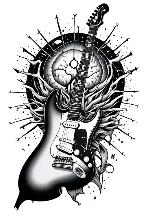 Electric Guitar And Neuroscience