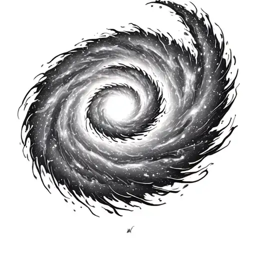 Fibonacci Spiral Shaped Galaxy