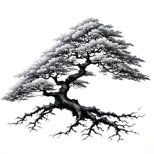 Japanese Cherry Tree With Roots