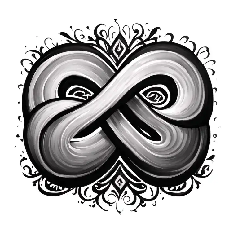 Infinity Symbol With The Names Kiri And Didi