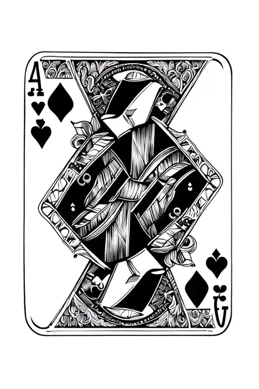 Diamonds Poker Card
