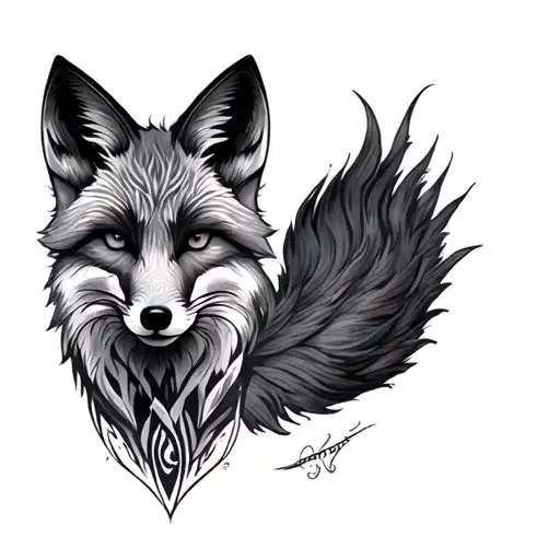 Leg Tattoos For Fox Unique