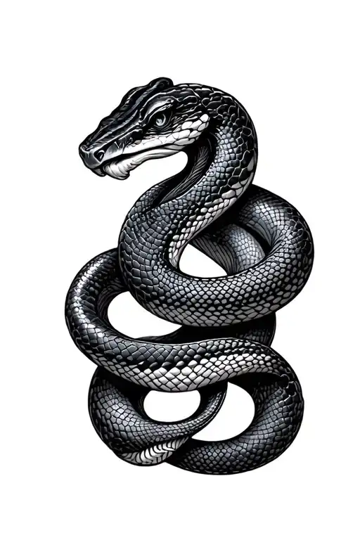 Friendly Snake Wrapping