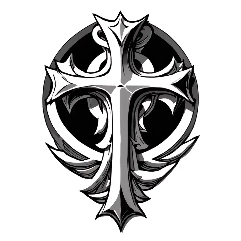 Byzantine Cross Made Only