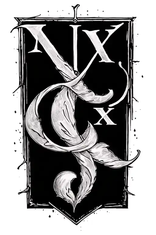 Roman Numeral Birth Dates With A Design