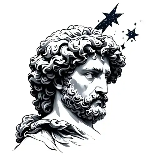 Marcus Aurelius X Orion Star Constellation