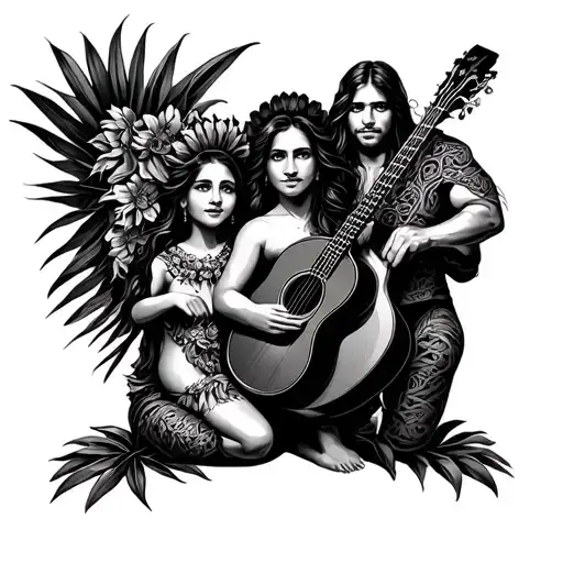 Celtic Hawaiin Music Family