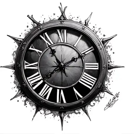 26 3 2006 Roman Numeral Clock