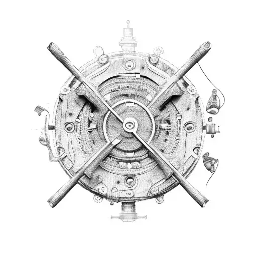 A Sleek Sports Car Made Of Intricate Mechanical Gears