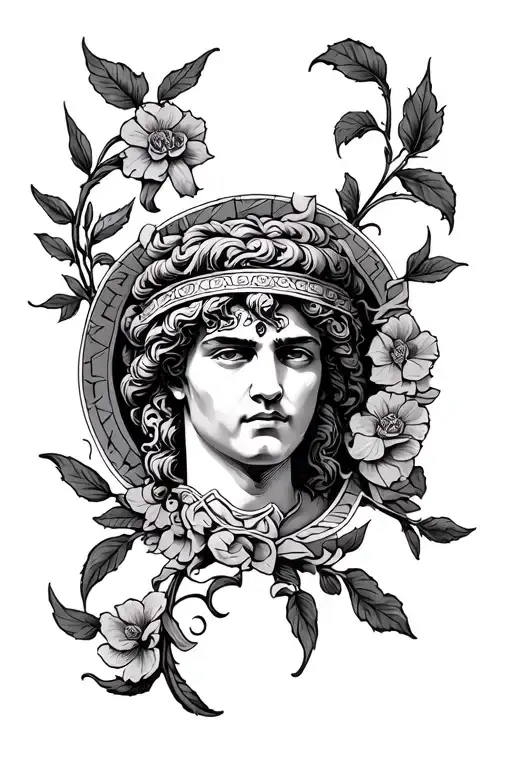 Roman Style Tattoo Depicting