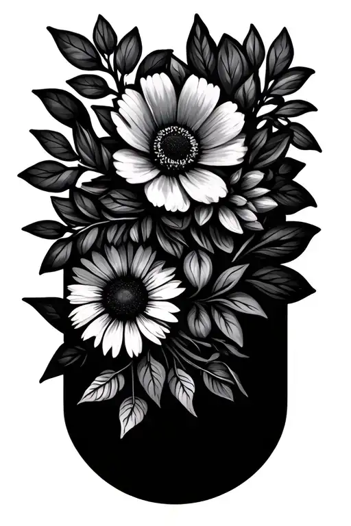 May December March August Birth Flower Bouquet