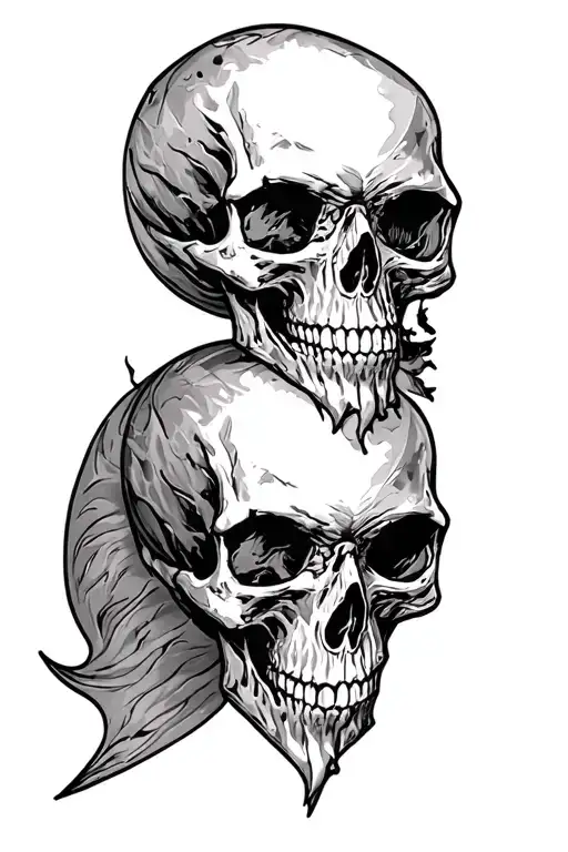 Skull With An Ass