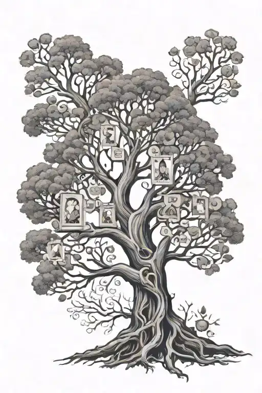 A Family Tree Made For Family Tree Intertwined