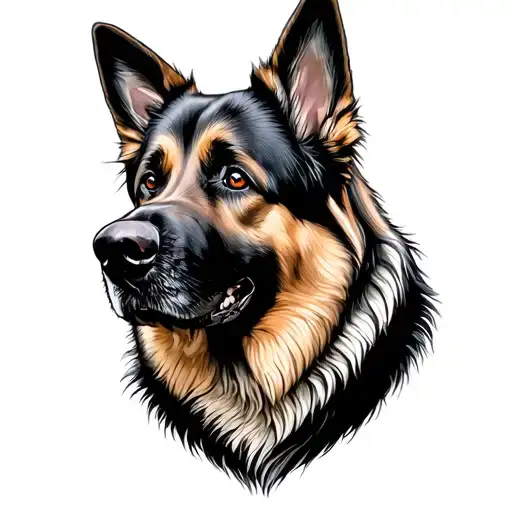 German Shepherd Named Deacon Haus