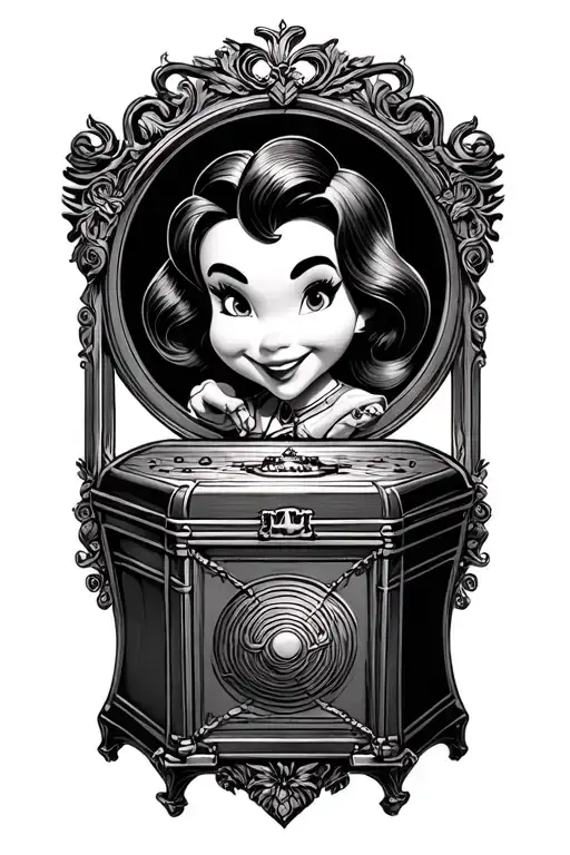 Disney Character Music Box