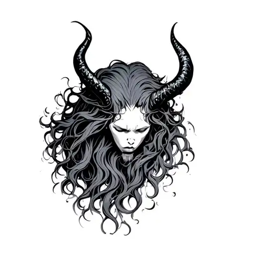 Sleeping Demon Long Hair